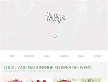 Tablet Screenshot of phillips-flowers.com